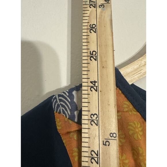 Mimi And Maggie Patchwork Boho Dress Multicolor Floral Long Sleeve 6‎ Kids Girls - Picture 4 of 8